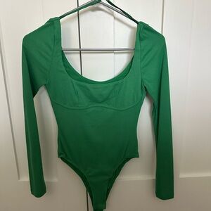 Green Princess Polly bodysuit